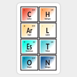Charleston City | Periodic Table of Elements Sticker